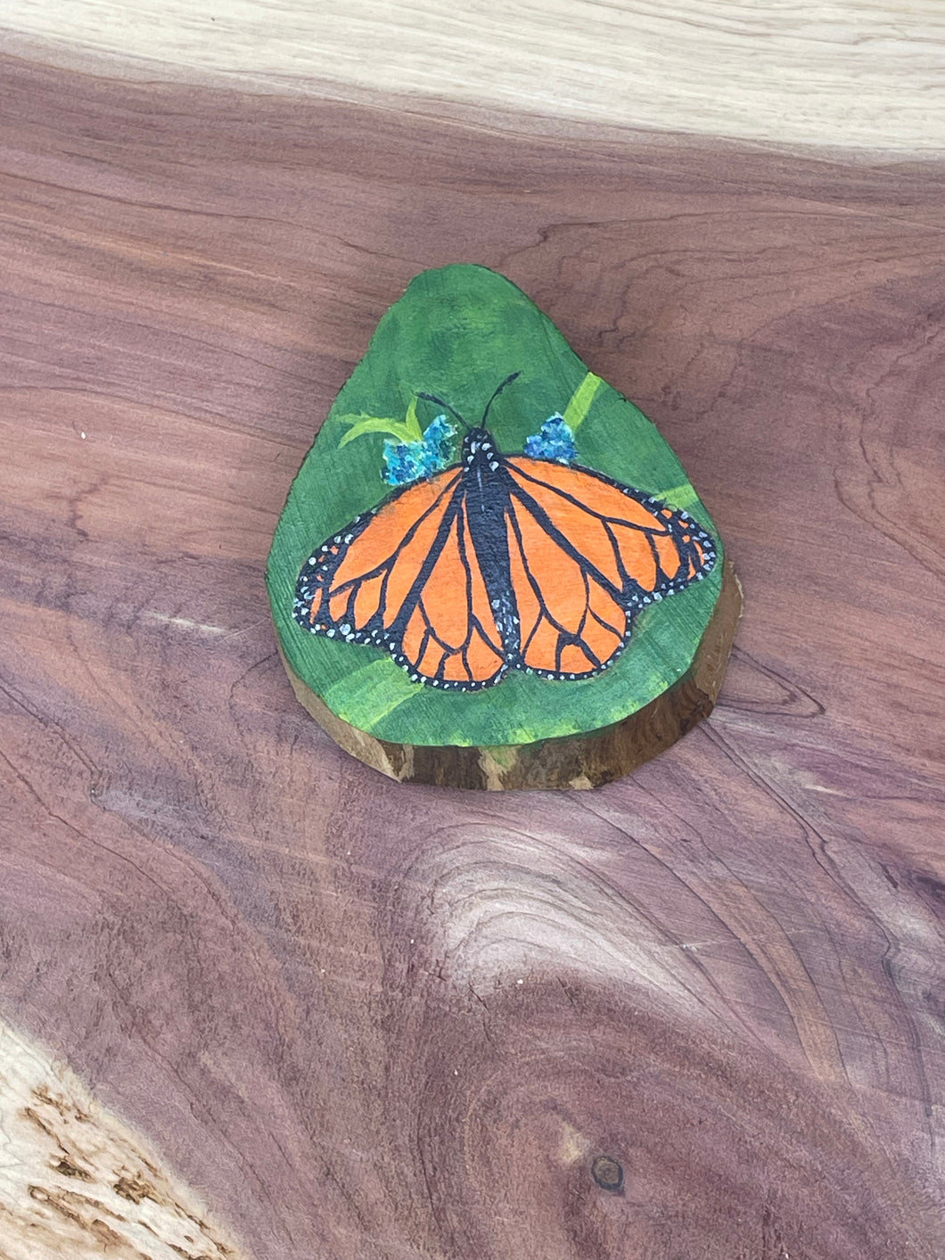 Wood Cookie Magnets